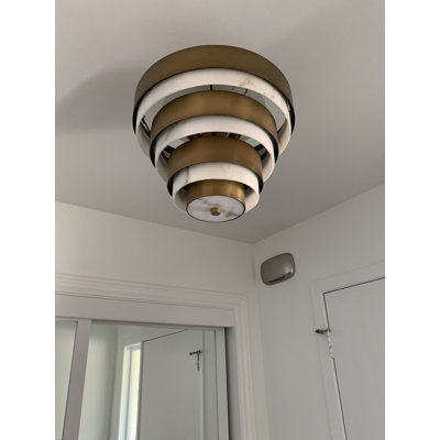 Lustre à trois lumières Echelon par Lisa McDennon