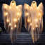 2 fantômes suspendus 35,5 po d'Halloween illuminés-1527408291