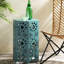 Table d'appoint en fer 14 po Teal