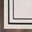 Tapis intérieur / extérieur noir Nourison Essentials Ivory-589305645