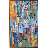 City 1 by Ekaterina Ermilkina - Painting on Canvas