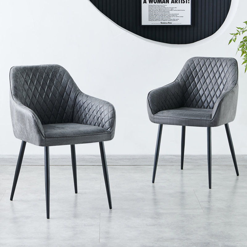 Lathrup Armchair in Grey, Grey