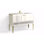 Modo 48" W Freestanding Single Bathroom Vanity with Dean Leg