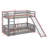 Twin-Over-Twin Bunk Bed With Slide And Ladder-114328189