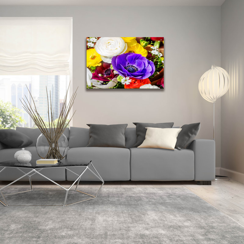 «Spring Bouquet» par Pamela Plummer, H 24 po x l 36 po x P 0,2 po