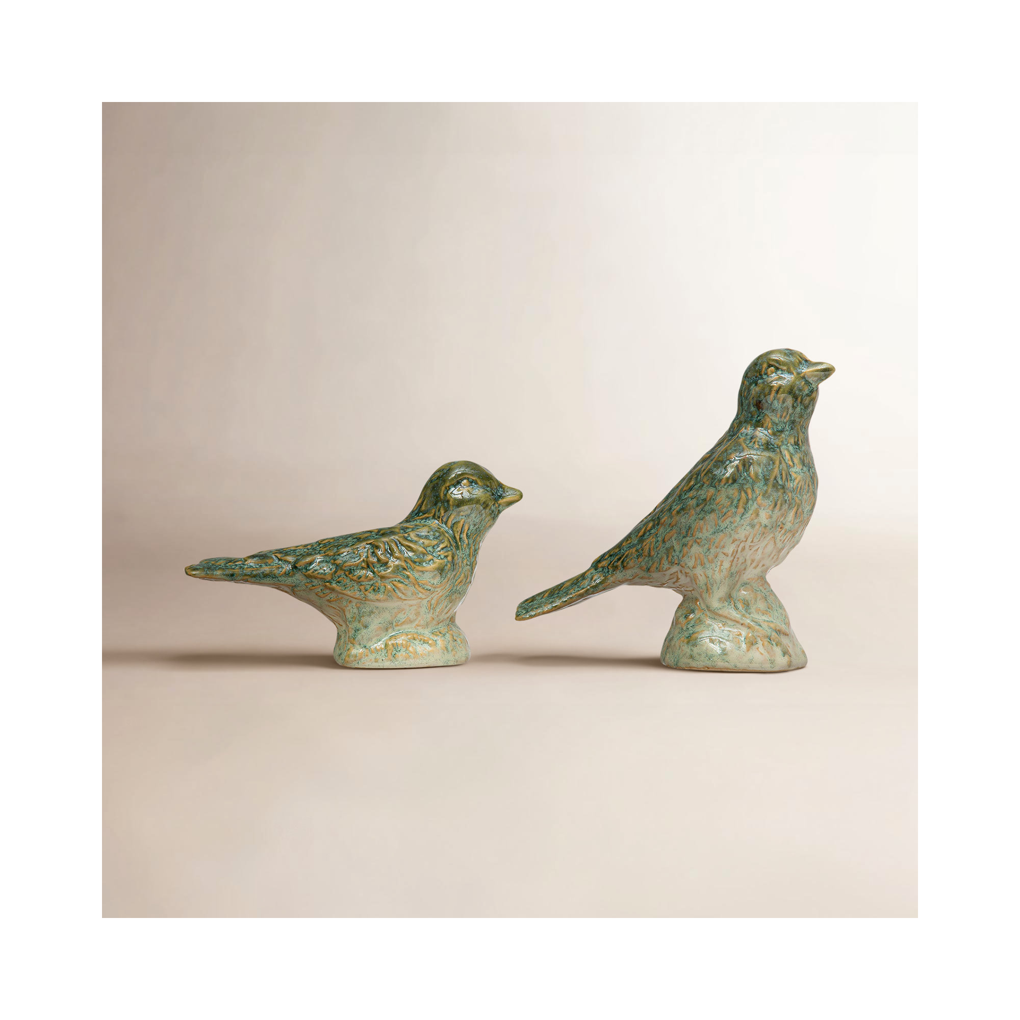 Miami 2 Piece Figurine Set