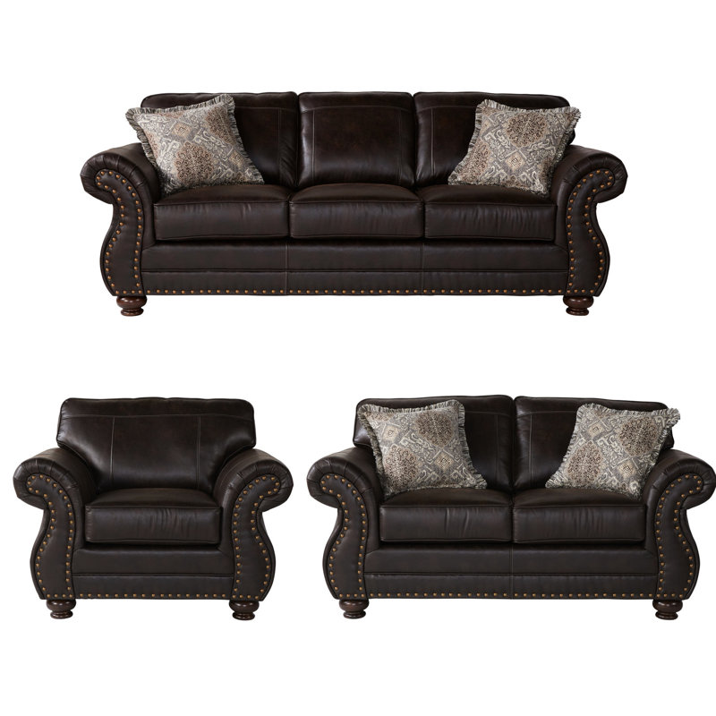Collection de similicuir rembourré - ton de style classique