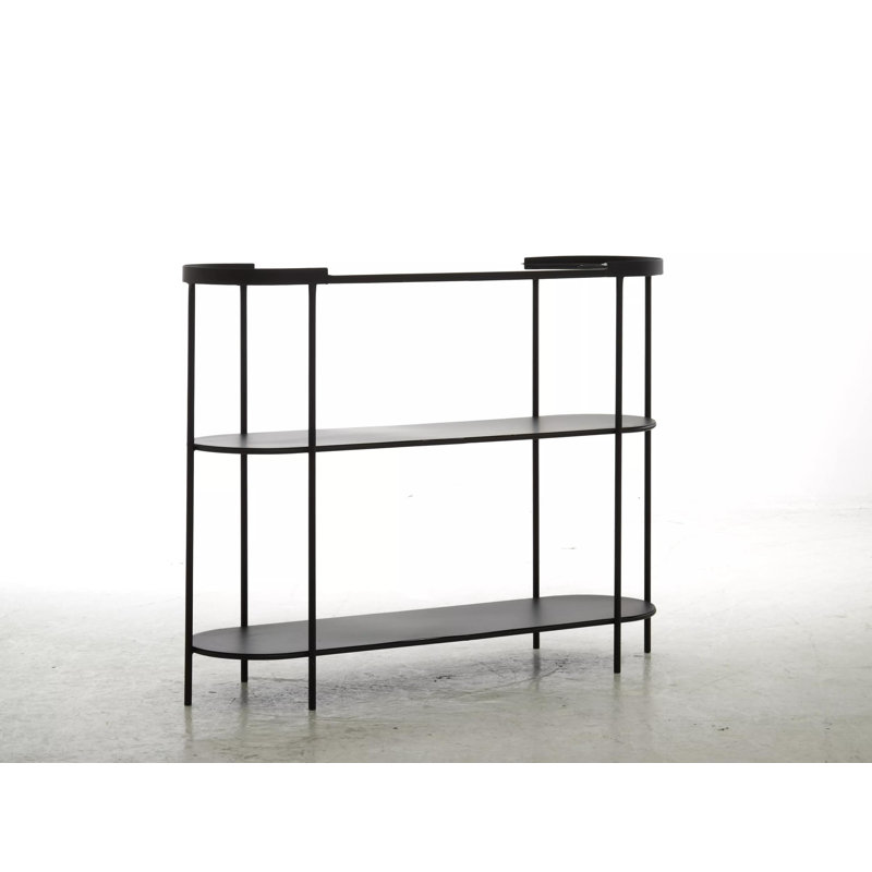 Maoli 100cm Glass Top Console Table