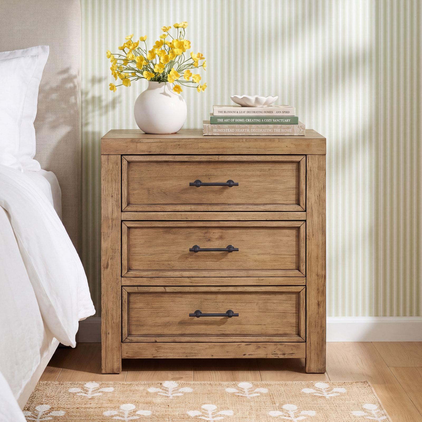 Oakland Nightstand, Toasted Almond