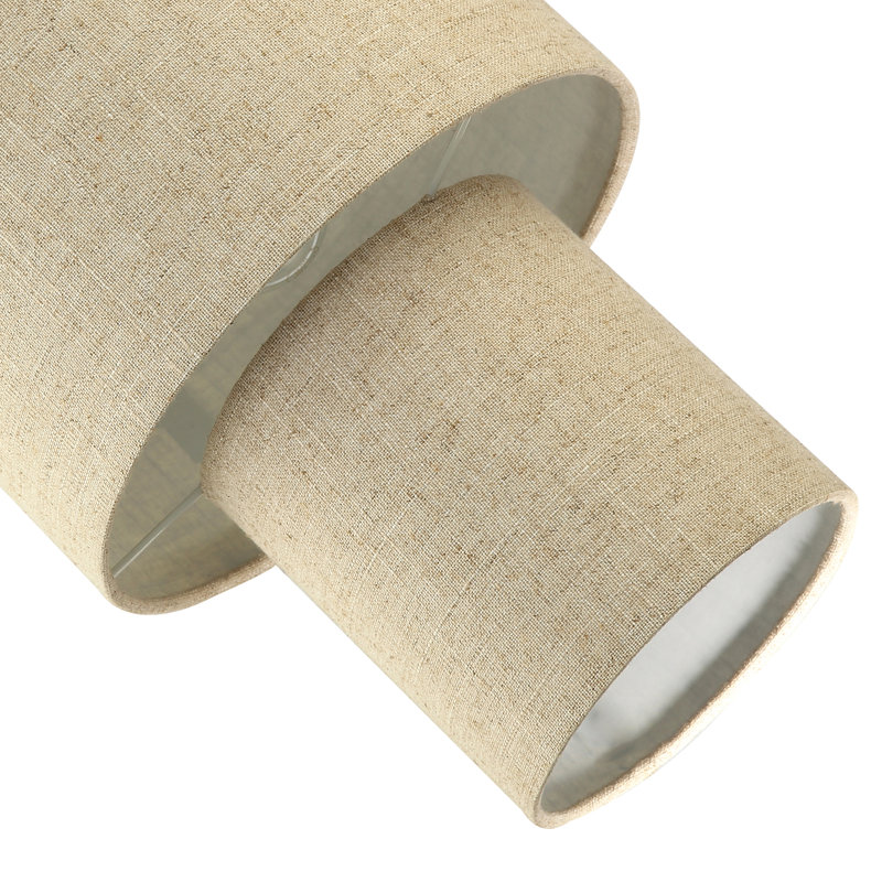 37cm H Linen Novelty Pendant Shade ( No Direct Attachment Method ) in Cream