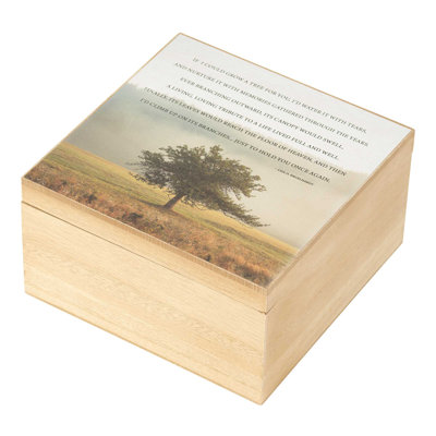 Manufactured Wood Memory Box