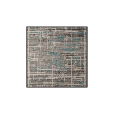 Machine Washable Black Area Rug