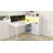 Broly 55'' L Shaped Desk With Power Outlets & LED Light-689159165