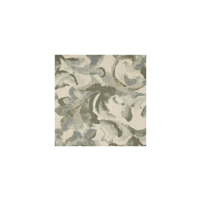 Boomkin Windward Floral Fabric, Windward Chambray