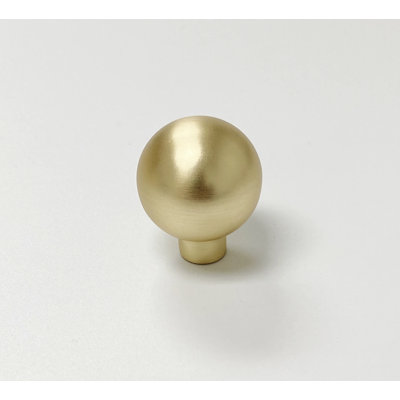 Century 1" Diameter Round Knob in Satin Gold