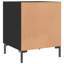 Menpal 40cm W Iron Bedside Table-1046406753