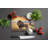 Lions at Dawn Glass Cutting Board