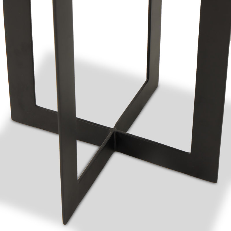 Giselle Glass End Table