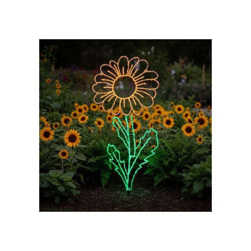2D Sunflower Sign