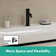 hansgrohe Tecturis S Single-Hole Faucet 110 with Pop-Up Drain, 1.2 GPM