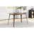 [Video] Dining Table Solid Wood Legs, Walnut