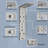 48'' Shower Panel with Fixed Shower Head