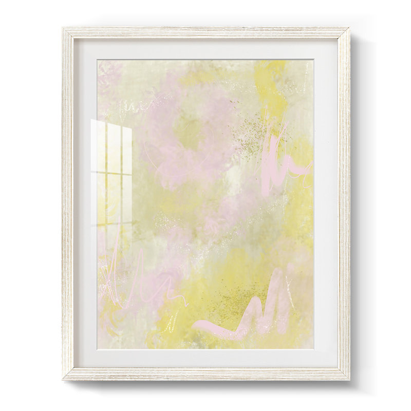 Lily's Laugh I - impression encadrée, H 25,5 po x l 17,5 po, Blanc