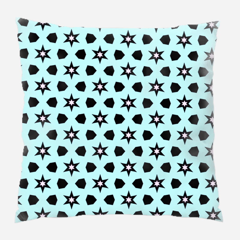 Coussin décoratif à motif, Intérieur