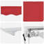 VidaXL Polyester Cover Retractable Patio Awning-125122427-125122430-125122438