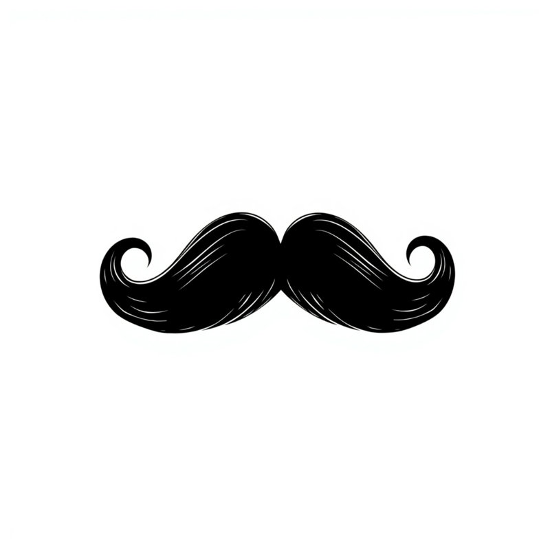 Rideaux de douche noirs à moustache frisée extra longs, L 70 po x H 72 po