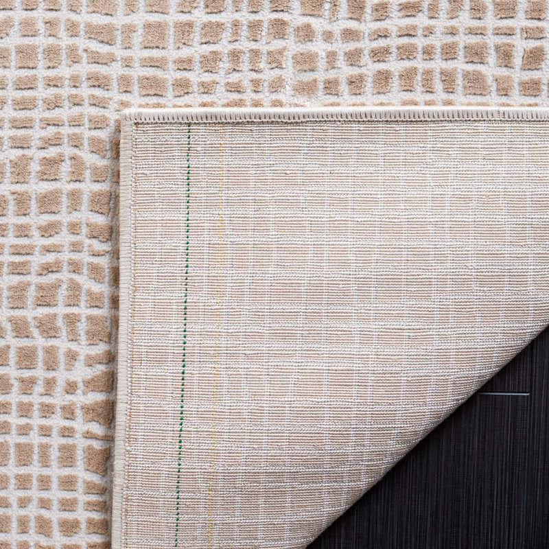 Devarian Performance Abstract Rug, Rectangle 5'3'' x 7'6''