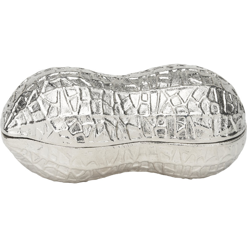 Aluminum Decorative Bowl, Silver