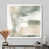 White Picture Framed
