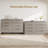 Dresser for Bedroom, Freestanding Horizontal Drawer with Storage, Wooden Closet Chest Storage-1406196015