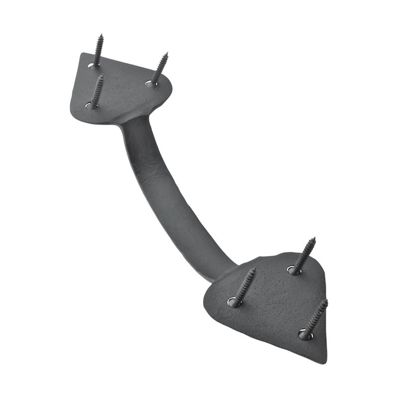 Wrought Iron Handle Heart Tip Design Door Pull