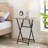 19.69 in. L Rectangular Folding Table