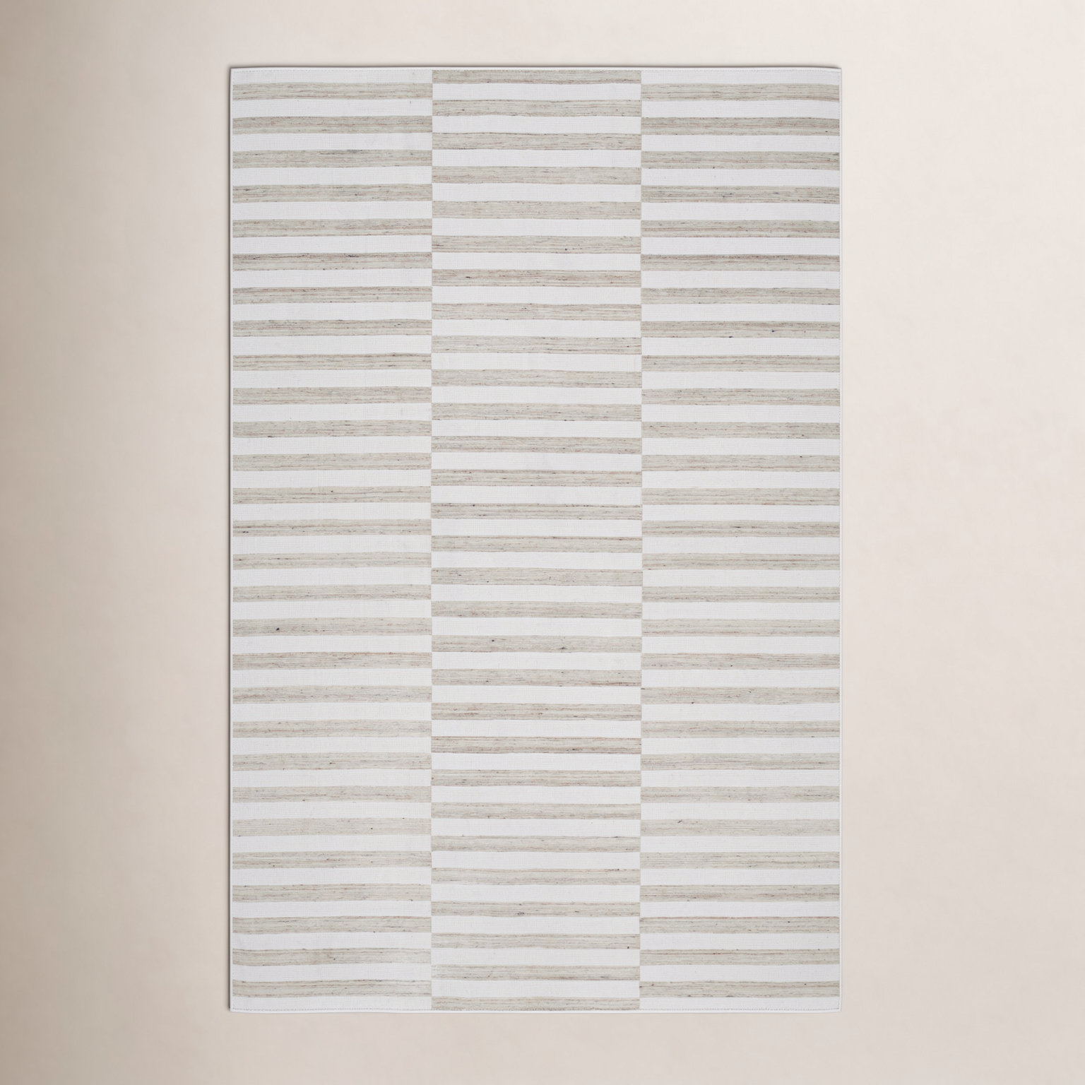 Elstone Hand-Woven Striped Rug, Rectangle 8' x 10'