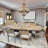 Dining Table - Toffe with Rope Base