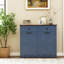 Armoire poubelle double inclinable Farmhouse Blue