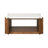 Ashland Square Coffee Table With Casters