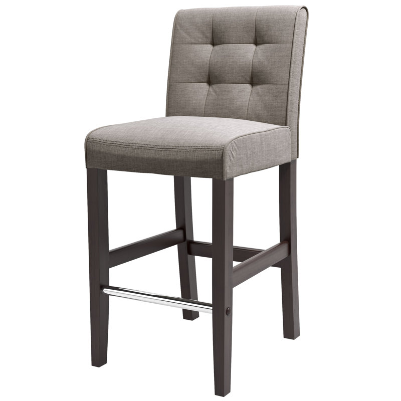 Celia Upholstered Counter Stool with Solid Wood Frame, Bar Stool (31” Seat Height)