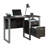 Desk, Dark Brown Finish