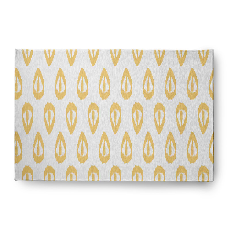 Tapis en chenille Ikat Tears, Rectangle 2 pi x 3 pi