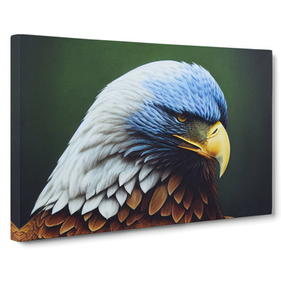 Handsome Eagle Bird - Wrapped Canvas Print