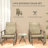 3 Piece Bistro Set (Black; Brown)