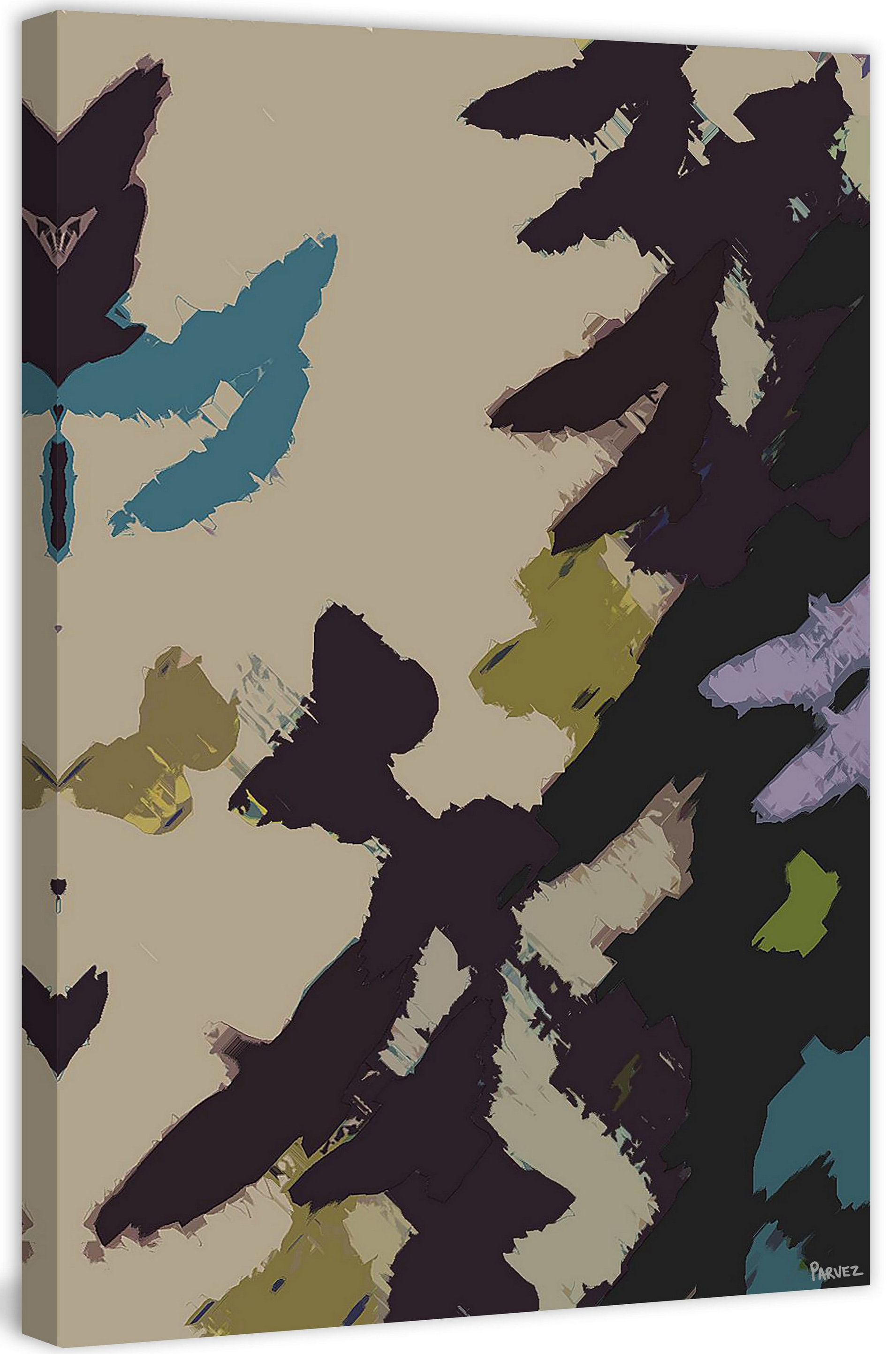 East Urban Home Bird 3 Graphic Art Wrapped on Canvas | Wayfair.co.uk