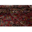 Tapis décoratif en laine rouge kashan rouge de conception unique 10 pi x 15 pi 4 po noué à la main