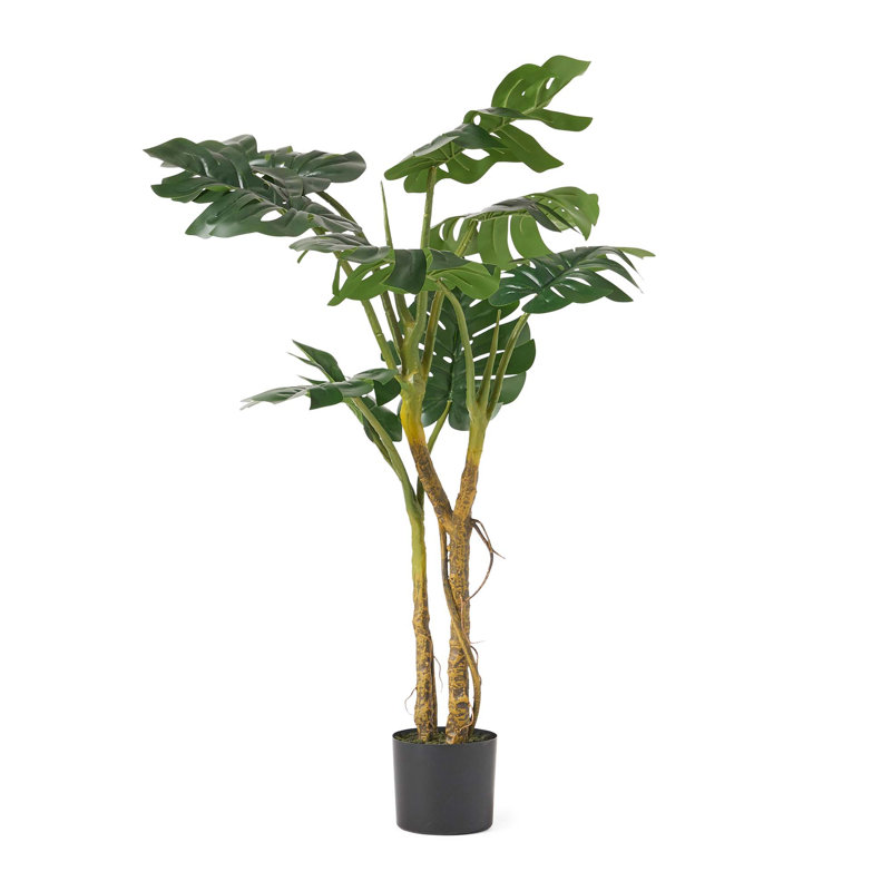 Arbre artificiel d'intérieur 47 po Monstera