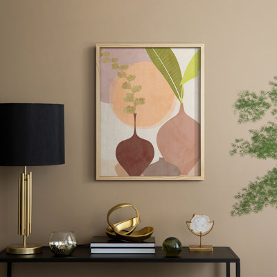 Rhodes II Framed Print - Solid Wood