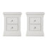 Dial 50cm W Solid Wood Bedside Table